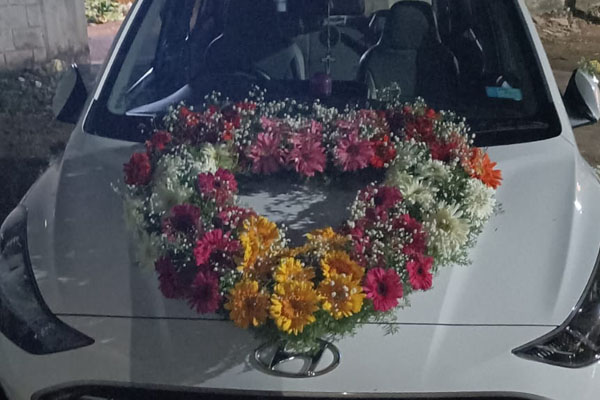 Car Decorations for Wedding/Marriage/Reception Events - Madurai Decorators