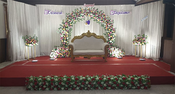 Stage Decoration for Wedding/Marriage/Reception Events - Madurai  Decorators