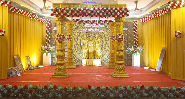 Stage Decoration for Wedding/Marriage/Reception Events - Madurai  Decorators