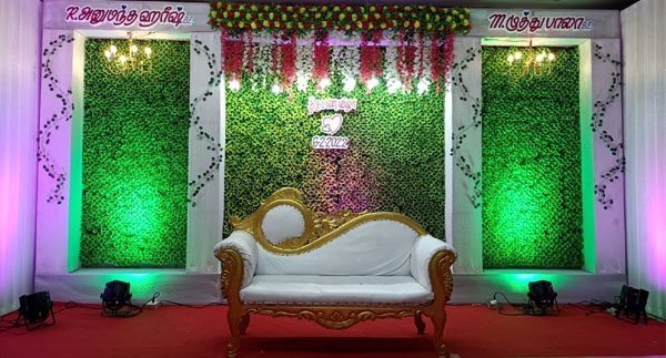 Stage Decoration for Wedding/Marriage/Reception Events - Madurai  Decorators